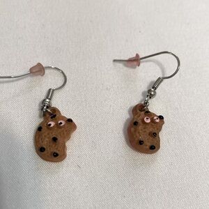 80’s Bite Me Cookies Earrings in excellent pre~loved condition